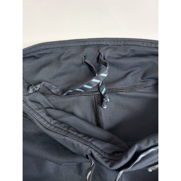 Ladies Under Armour UA Fly-By Compression Capri Leggings Black/Blue Size S - Picture 7 of 7